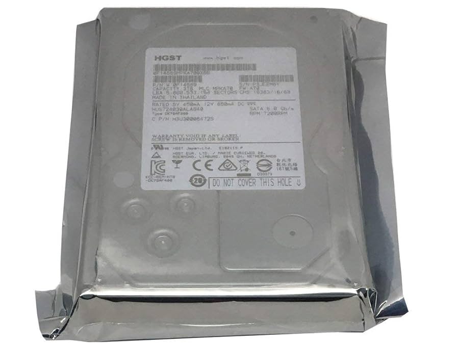 内蔵型ハードディスクドライブ Hitachi/HGST HUS724030ALA640 3.5 HDD 3TB 内蔵型ハードディスクドライブ Hitachi/HGST HUS724030ALA640